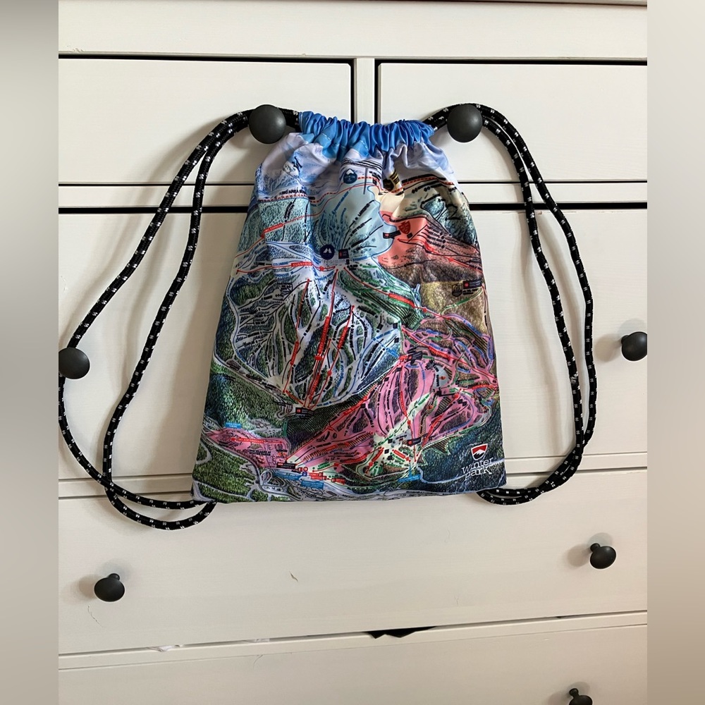 Winter Park Drawstring Ski Backpack - image 1